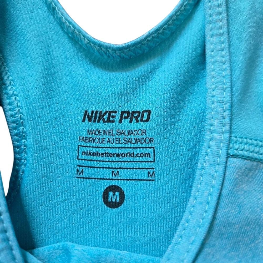 Nike Blue Racerback Tank Top - Picture 3 of 6